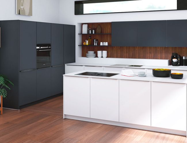 Küche mit Kochinsel